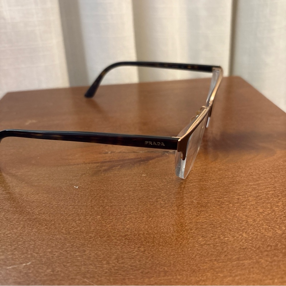 Prada Tortoise Shell Eyeglasses